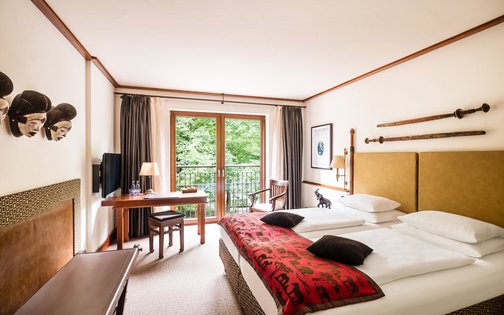 Zimmer mit Balkon im Parkhotel Hagenbeck